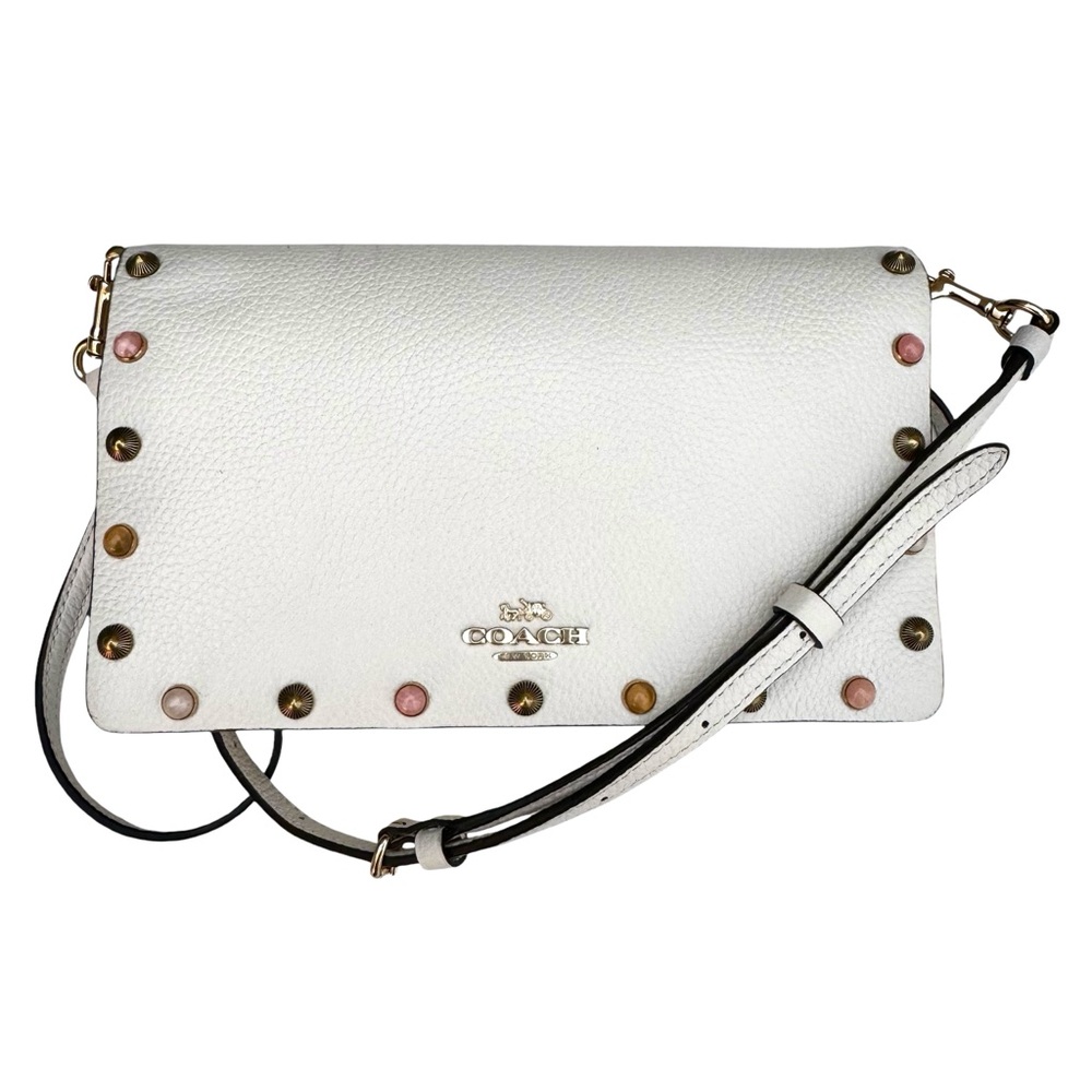 π Coach Hayden Crossbody Multicolored Rivets - Picture 5 of 17